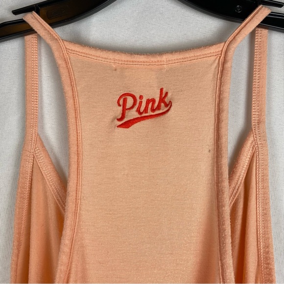 Victoria Secret Pink Super Soft Peach Snoozing Tank Top - Picture 6 of 7